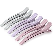 Amazon.com : AIMIKE Hair Sectioning Clips with Silicone Band ...