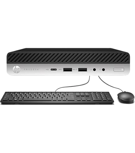 Amazon.com: HP ProDesk 600 G5 Mini Desktop PC, Core i5-9500T 3.70
