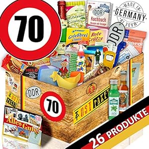 24er Allerlei / Geschenk Box / Geburtstag 70 / DDR Geschenkbox Vater