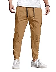COOFANDY Mens Casual Joggers Pants - Cotton
