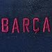 Barcelona FC Official Football Soccer Gift Mens Crest Polo Shirt Navy Blue Med