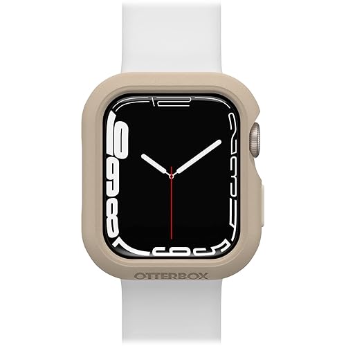 OtterBox All Day Watch Bumper for Apple Watch Series 9/8/7 - 41mm, Shockproof, Drop proof, Sleek Protective Case for Apple Watch, Guards Display and Edges, Beige