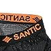 Santic Men's 3D Padded Cycling Shorts bicycle Underwear Black