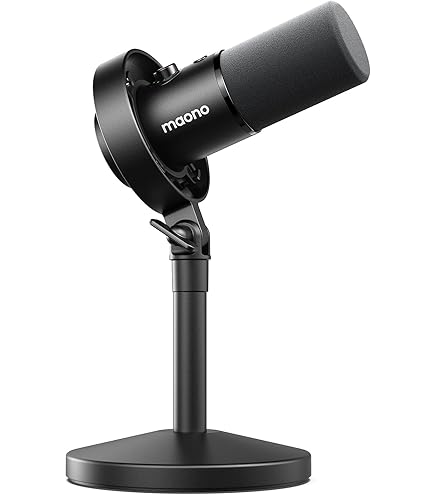 Amazon.com: PD100 XLR Podcast Dynamic Microphone with 5/8