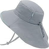 JAN & JUL Kids' Adjustable Cotton Xplorer Sun Hat 50+ UPF