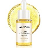 Lynz Pure Vitamin Illuminating Serum, Illuminating Vitamin C Serum Blend with Niacinamide Revitalize Complexion, Boosts Skin Barrier Resilience, Deeply Hydrates for Daily Use 1 Fl Oz