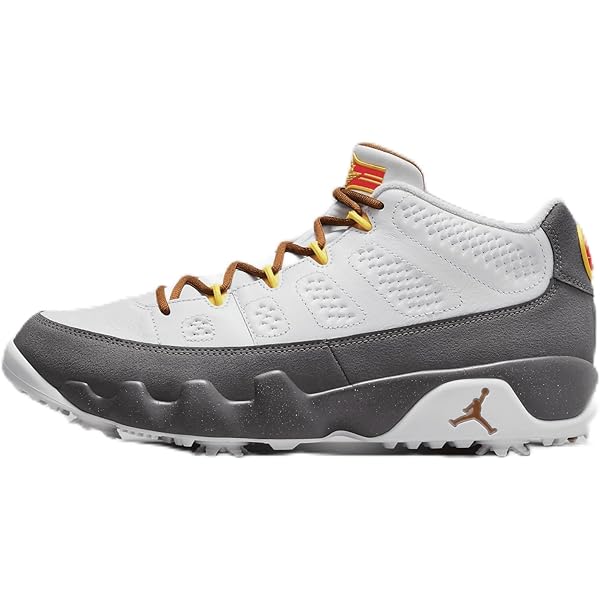 Amazon.com | Air Jordan 9 G NRG Golf Shoes (FN6931-100, White/Cool