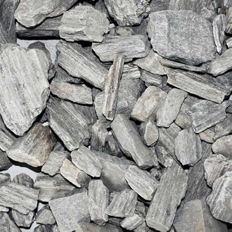 PALIGO Steinrinde Steinmulch Deko Kies Splitt Gneis Gneisel Natur Mulch Stein Garten Dekor Grob 10-100mm 20kg Sack / 1 Karton