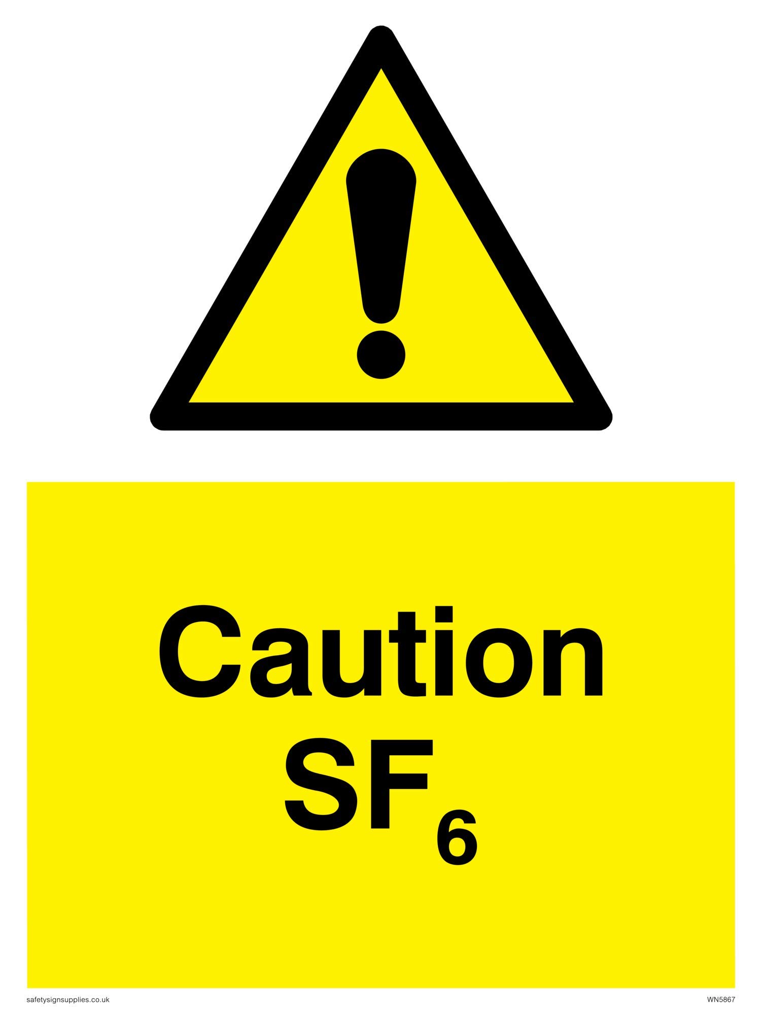 Caution SF6