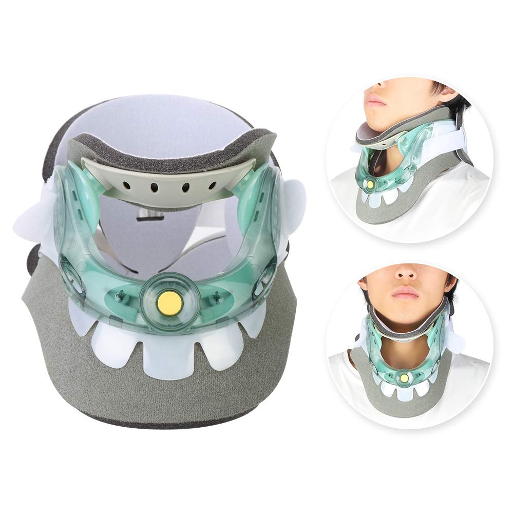 Neck Brace, Neck Cloud Neck Traction, Cervical Neck Collar, Adjustable Cervical Traction Device Neck Pain Relive Collar Neck Care Recover Tool