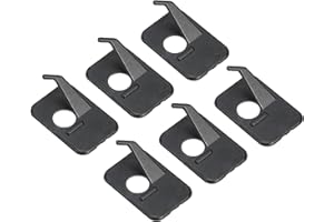 PATIKIL Arrow Rest, 6 Pack Plastic Adhesive Archery Arrow Support for Left Hand Compound Recurve Bow