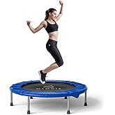 CLORIS 36'' Foldable Fitness Trampoline - Max Load 170lbs, Rebounder Indoor/Outdoor Fitness Body Exercise