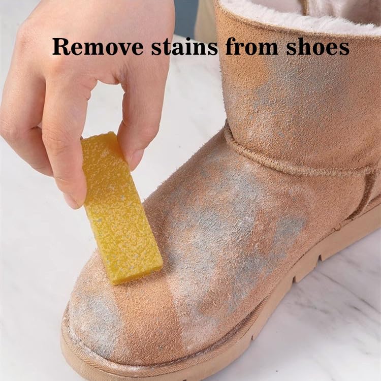 9 Pieces Rubber Cement Eraser, Glue Residue Pick-Up Eraser, 2 x 2.8 x 0.4inch Cleaning Tool for Removing Adhesive Residues from Paper Plastic Skateboard