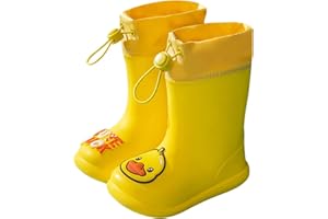 Rain Boots for Kids New Spring Summer Autumn Cute Cartoon Animal Baby Kids Rain Shoes Snow Boots for Baby Girls
