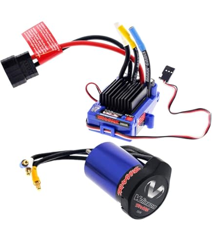 トラクサス　ESC XL5 12T モーター2個　セット　1個新品 トラクサス XL-5 ESC & Titan 12T モーターセット