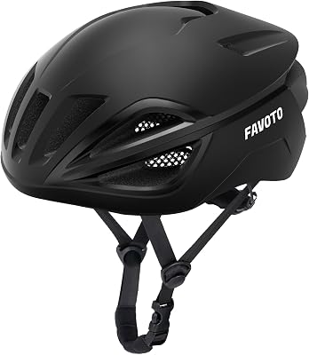 Casque Vélo Adulte Homme Femme - Casque de Cyclisme Léger et Réglable Certifiée CE 15 Aérations Doublure Amovible Taille L 59-61cm Noir Mat