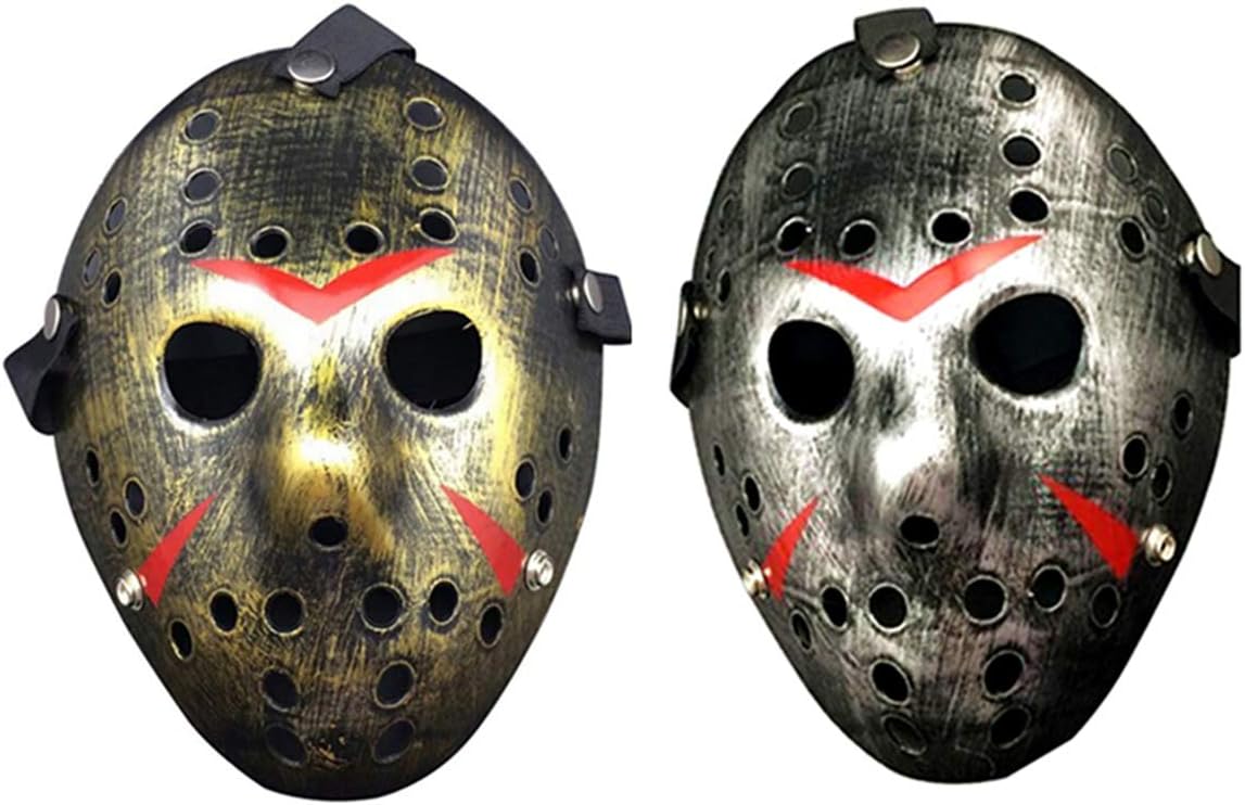 IMIKE Halloween Cosplay Masks Jason Face Masks Retro Thicken Horro Masquerade Paty Masks Great Decorations
