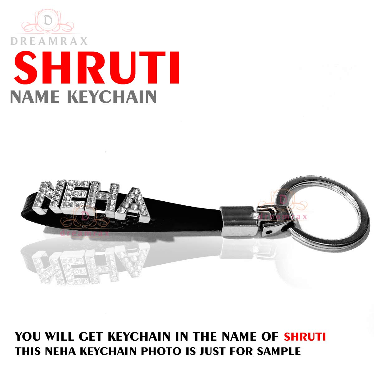 Shruti Name Keychain Dreamrax Personalised Rhinestone Diamonds Shiny Name Keychain For Luggage Tag Car Keychain Bike Keychain Bag Keychain Amazon In Bags Wallets Luggage