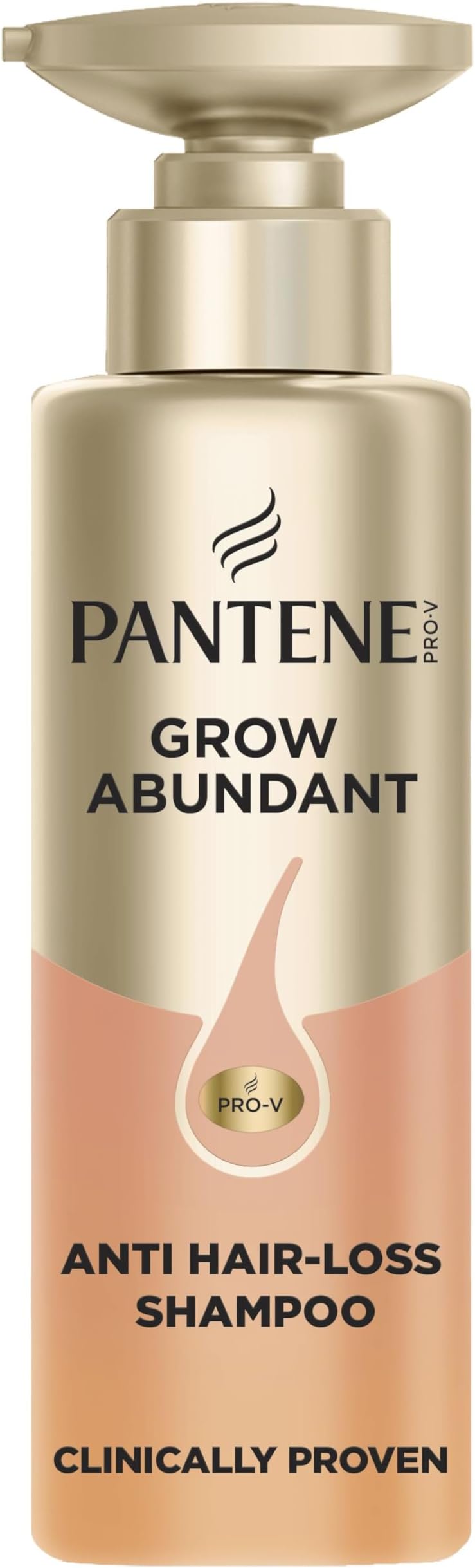Pantene Grow Abundant Anti Hair Loss Shampoo 290ml for Longer & Denser Hair