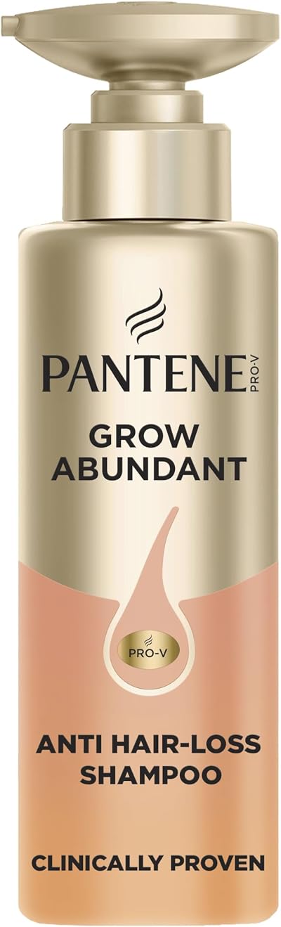 Pantene Grow Abundant Anti Hair Loss Shampoo 290ml for Longer & Denser Hair