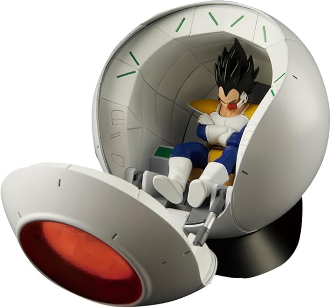 Amazon Co Jp フィギュアライズメカニクス ドラゴンボール サイヤ人の宇宙船ポッド 色分け済みプラモデル ホビー 通販
