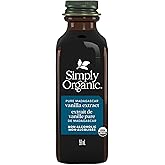 Simply Organic Non-Alcoholic Vanilla Extract, Certified Organic - 59mL Glass Bottle