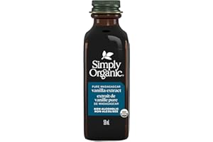 Simply Organic Non-Alcoholic Vanilla Extract, Certified Organic - 59mL Glass Bottle
