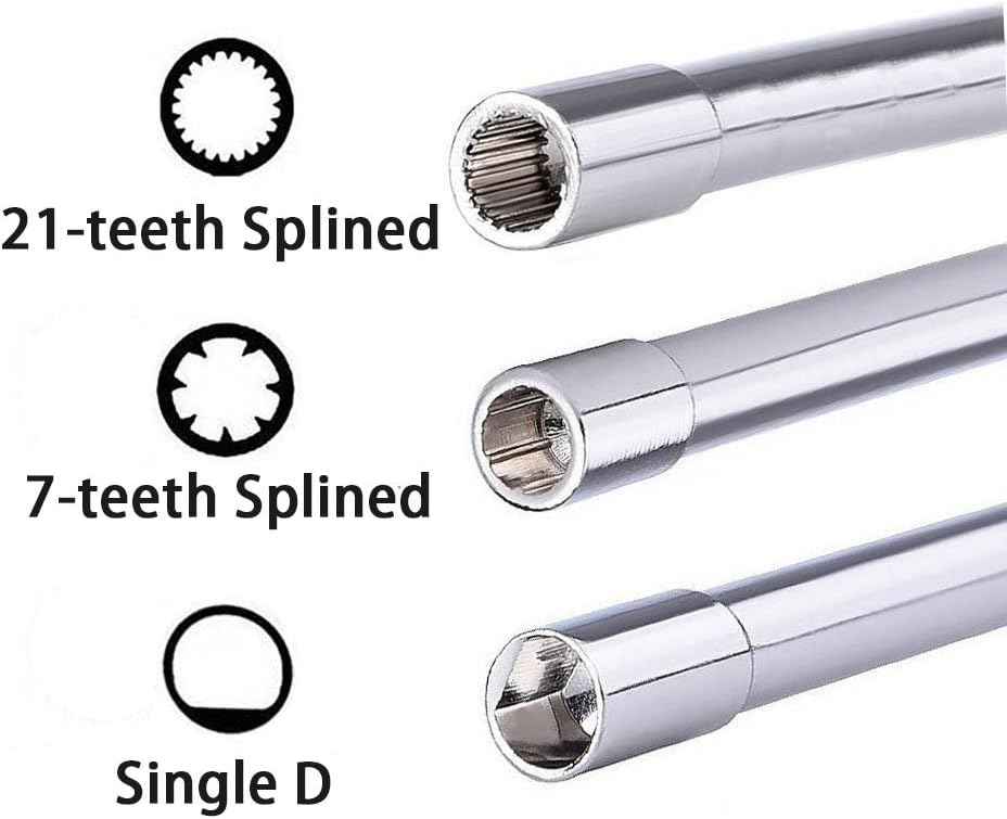 SWNKDG Vergaser Schraubendreher Set Einstellwerkzeug 6Pcs passend für Husqvarna 125 135 136 137 141 142 235 235e 236 236e 240 240e 435 435e 440e von McCulloch Partner Poulan Motorsägen - Image 5