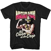 American Classics Macho Man Cream of The Crop Black Adult T-Shirt Tee