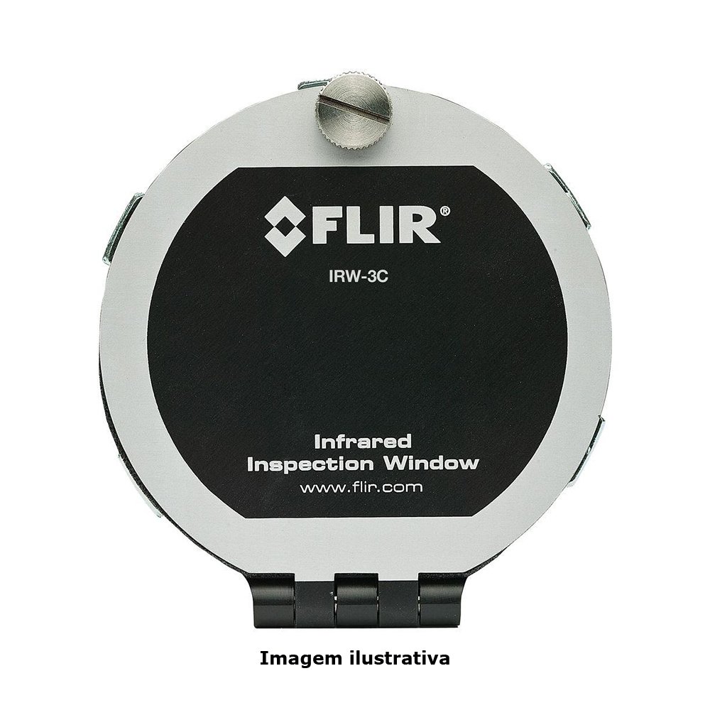 FLIR 19251-100 IRW Infrared Window, 3", O.D. 3.9"/99 mm