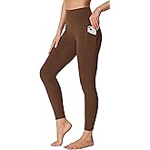 Heathyoga Buttery Soft Leggings with Pockets for Women High Waisted Leggings for Women Tummy Control Yoga Pants 25"/28"