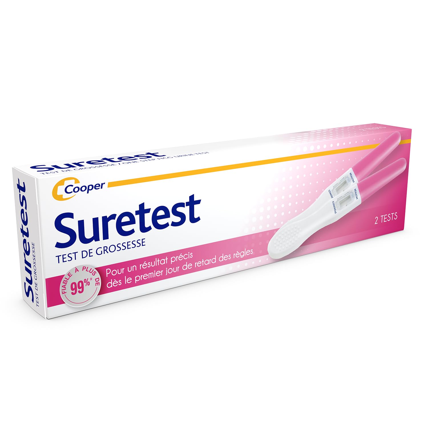 Suretest Test de Grossesse Boîte de 2