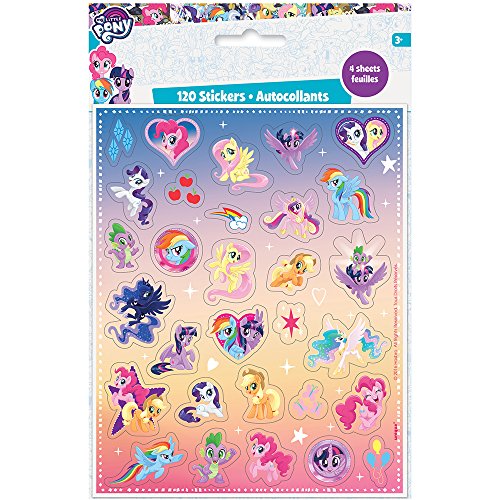 Unique industries my little pony stickers sheets (4 pie…