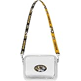 Littlearth Womens NCAA Clear Fanny Fan Purse With Team's 3D Logo