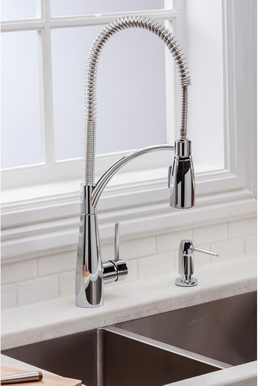 Elkay Lkav4061cr Single Hole Kitchen Faucet With Semi Professional