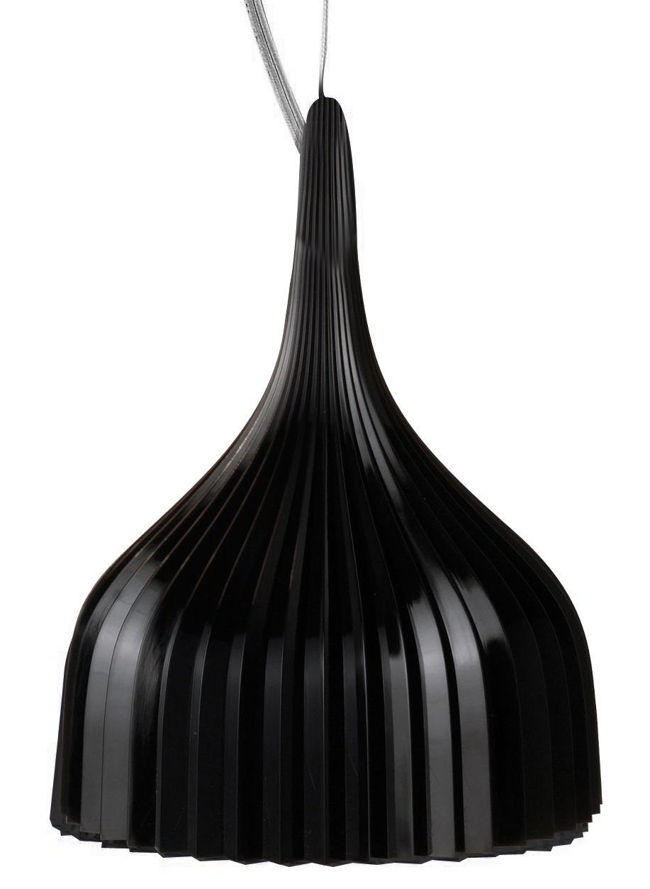 Kartell 09040Q8 "E" Lamp, Plastic, Black