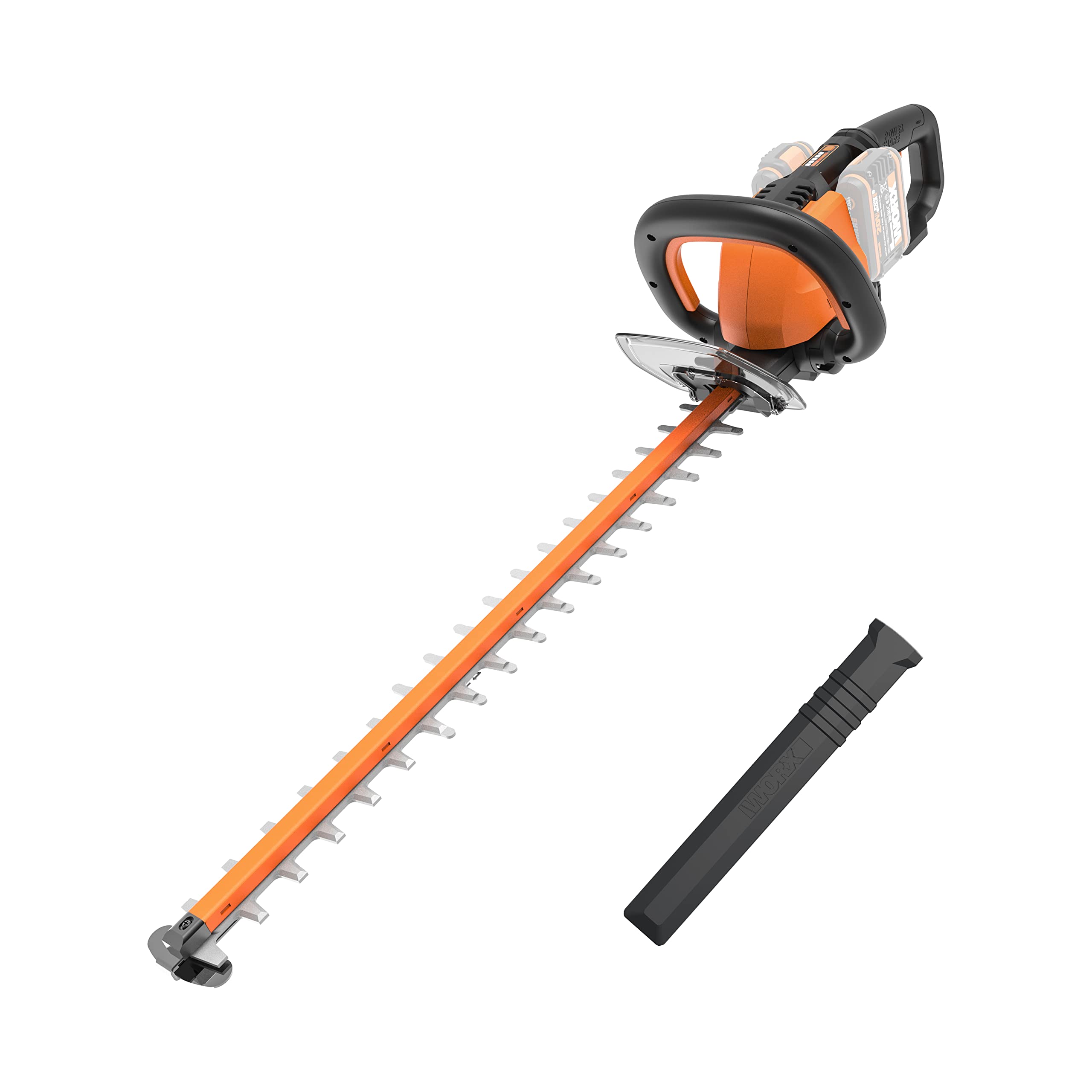 Worx WG284E.9 Tagliasiepi elettrico da giardino a batteria 40V, Diametro Taglio 27 mm - Solo utensile