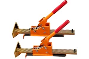 WELLHOME Hardwood Floors for Flooring Jacks – Professional Heavy-Duty Adjustable Hardwood Floor Jack Tools for Secure Installation & Leveling straighten