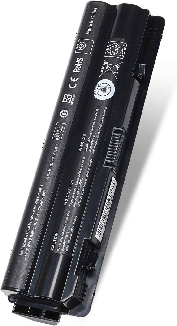 Ulvench New 0J70W7 Laptop Battery for Dell XPS 17 L702X L701X 15 L502X L501X 14 L401X, fits P/N: J70W7 JWPHF P09E P09E001 P09E002 P11F P11F001 P12G P12G001