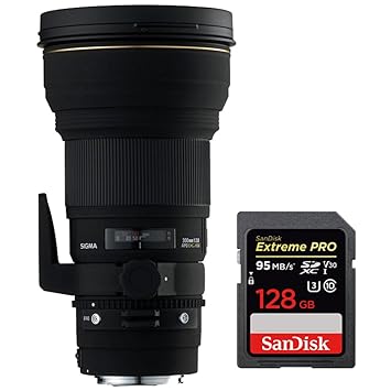 Beach Camera Sigma 300 mm f/2,8 EX DG IF apo teleobjetivo para ...