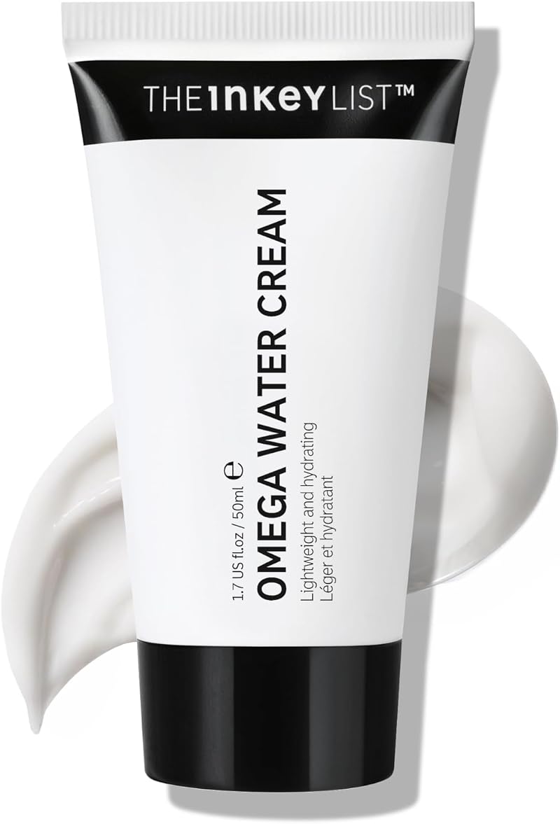 The INKEY List Omega Water Cream 50ml oil-free gel moisturizer vegan