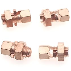 FDXGYH 4 Pack Grounding Split Bolt Connector Copper