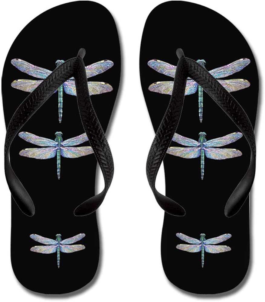 dragonfly flip flops