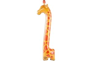 BigMouth Inc. Inflatable Giraffe Noodle, Funny Pool Noodle Floats for Kids & Adults, Ridiculous Pool Party Decor