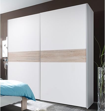 möbelando Schwebetürenschrank Kleiderschrank Schiebetürenschrank