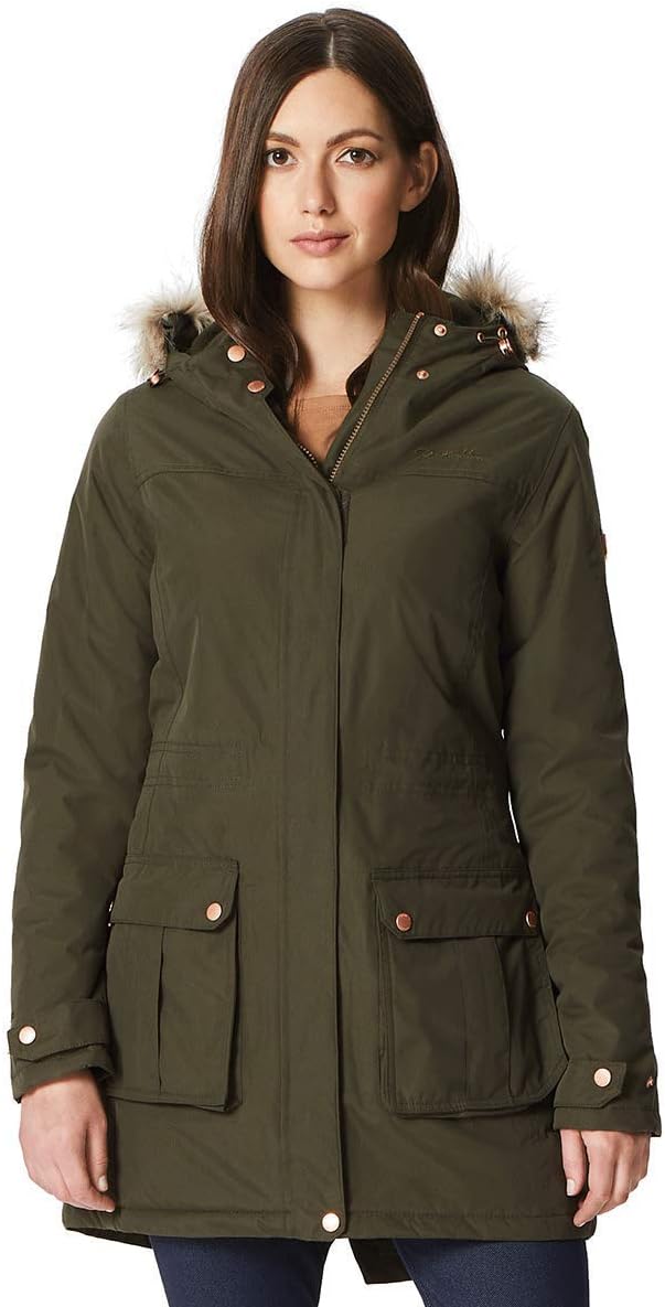 Regatta Women's Sherlyn Waterproof and Thermoguard Insulated Faux Fur Hooded Jacket