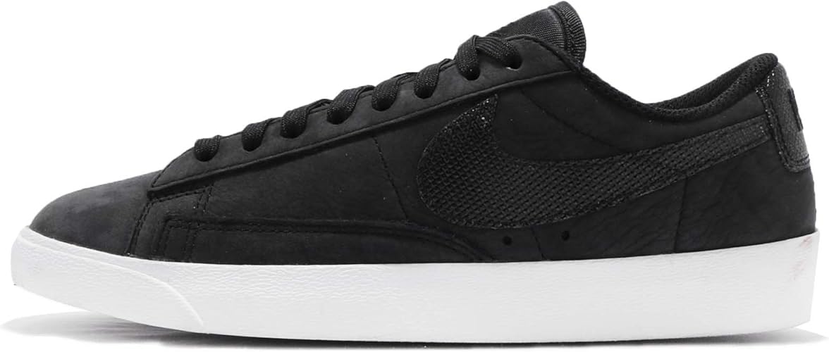Nike W Blazer Low Lx, Womenâs Fitness Shoes, Black Black Black White 004, 6.5 UK (40.5 EU 