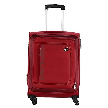 Kamiliant by American Tourister Kam Masai Polyester 58 cms Red Softsided Cabin Luggage (KAM Masai SP Cabin Size-W.RED)