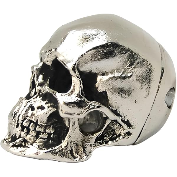 Cadena Cartera Hombre Funda Para Llave De Calavera Metálica