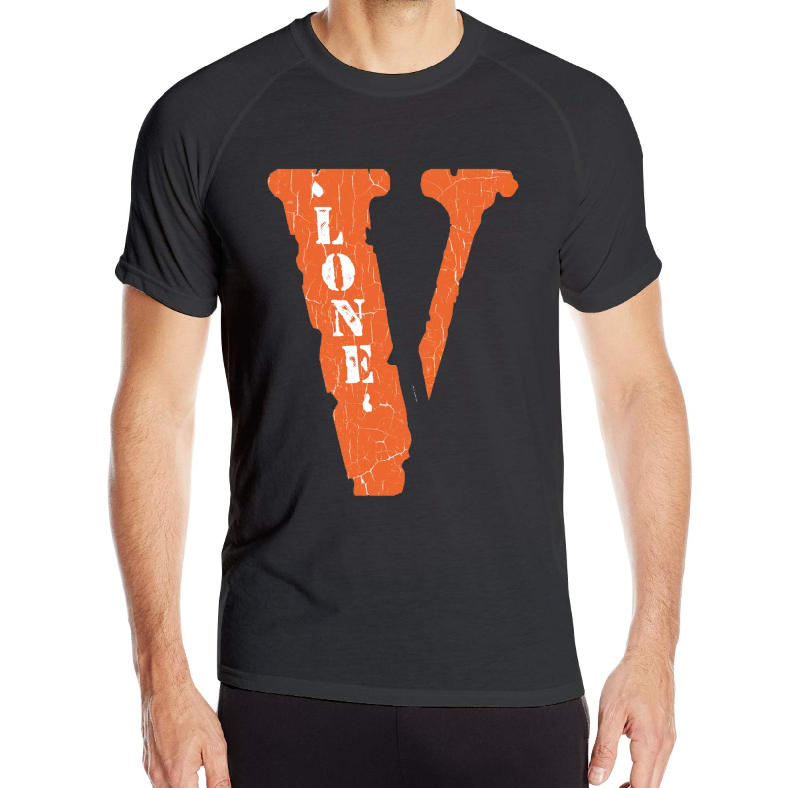 Vlone Grunge Sporty Style T-Shirt Short-Sleeve Athletic Quick-Drying Tees Tops